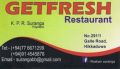 Reisetipp Restaurant Getfresh