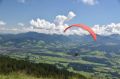 Tandem-Gleitschirmflug vom Nebelhorngipfel
