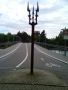 Eisenskulptur Fahrradbrücke Konstanz