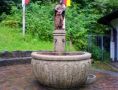 Brunnen vor Neuschwanstein