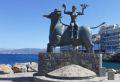 Europa-Statue Agios Nikolaos
