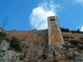 Reisetipp Blick zum Castell vom Parkplatz