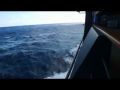 Mittlerer Seegang auf dem Atlantik