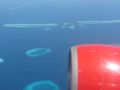 Flug über die Atolle