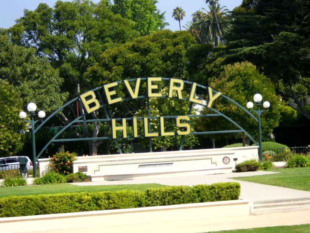 Bild Beverly Hills Zu Los Angeles In Los Angeles