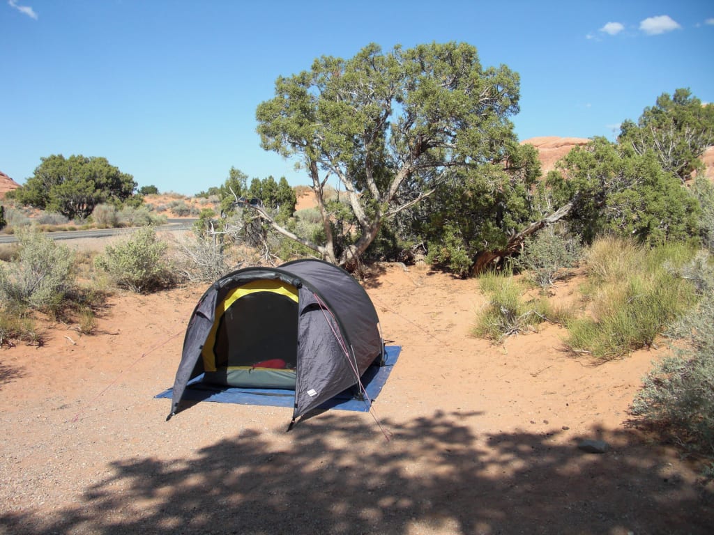 Bild Devils Garden Campground Zu Arches National Park In Moab