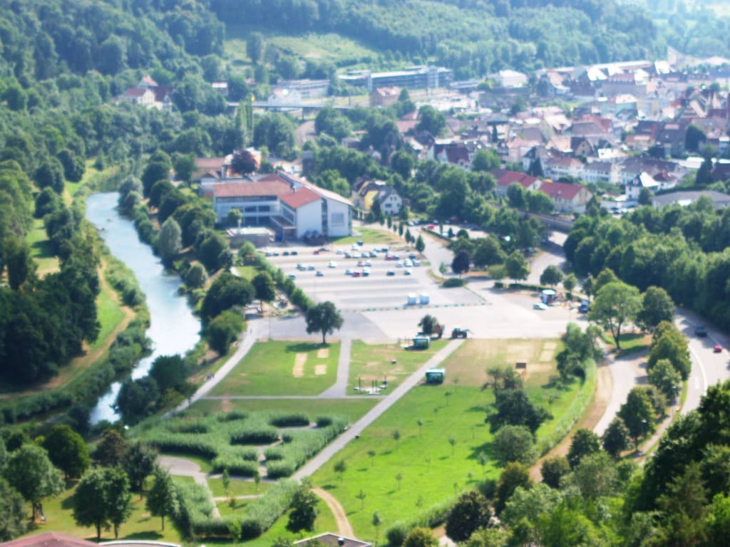 Bild Blick Vom Biergarten Rauschbart Zu Horb Am Neckar In Horb Am Neckar