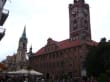 Reisetipp Altstadt Thorn/Torurí - Torun: Rathaus am Markt,dahinter Stadtpfarrkirche