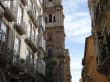 Reisetipp Andalusien-Rundreise - Straße mit Kathedrale Malaga