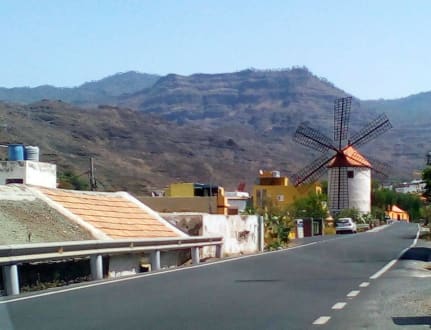 Windmühle in Puerto de Mogán - Windmühle
