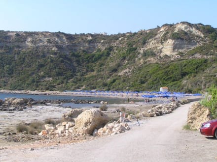 Bild Widok z plaży Faliraki zu FKK-Strand Faliraki in 