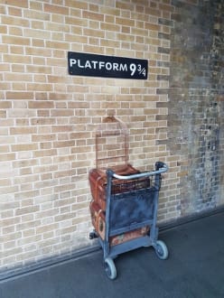 Offiziellen Harry Potter Gleis 9 3/4 Ticket London nach Hogwarts Gepäckanhänger Tasche